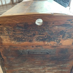 アンティーク木箱　大サイズの画像