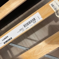 美品　IKEA マルム ダブルベッド　ブラウンの画像