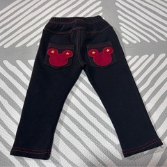 80cm フリースパンツ3点セットの画像