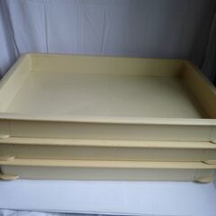 サンコー PP番重 6枚　B型 外寸574×388×73 コンテナボックスケースの画像