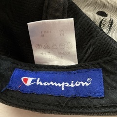 champion キャップ　53〜55cmの画像