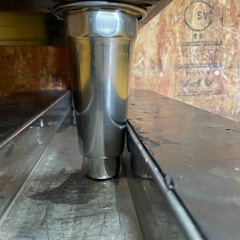 C(7755) 業務用 引き戸付き ステンレス作業台 キャビネット作業台 3段 作業台 厨房 飲食店 Ｗ1200Ｄ600Ｈ800 直接引き取り歓迎 大阪の画像