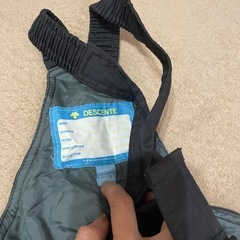 DESCENTE 子ども用ウェア オレンジの画像