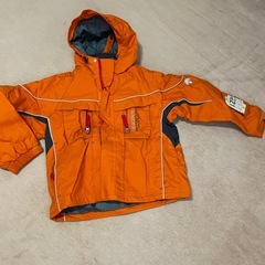 DESCENTE 子ども用ウェア オレンジの画像