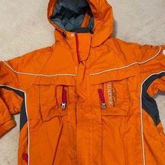 DESCENTE 子ども用ウェア オレンジの画像