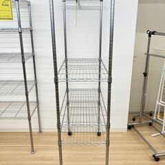 A-831【リユースのサカイ野々市店】ジモティ来店特価‼ メタルラック シルバー クリーニング済みの画像
