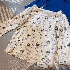 肌着 長袖シャツ5枚　95cmの画像