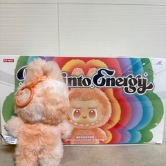 【正規品】公式POP MART LABUBU into.energy オレンジの画像