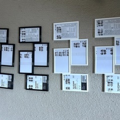 新品‼️ 4個セットIKEAフォトフレーム‼️の画像