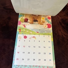 2026 ワンニャンカレンダーの画像