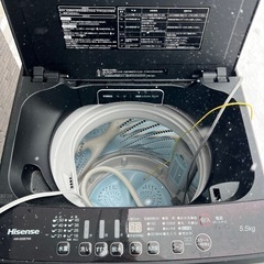 ハイセンス2020洗濯機の画像