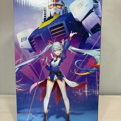 未開封品 ガンダム45周年 × 初音ミク BANPRESTO EVOLVE-GUNDAM Collaboration-フィギュアの画像