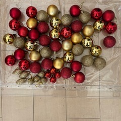 クリスマスツリー+オーナメントの画像