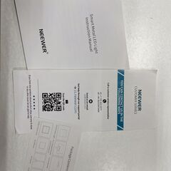 【リサイクルショップ　ピカソ　小松原】🎉【美品】NEEWER 2パック RGB530 LEDライトキット バック付き🎉★4230★の画像