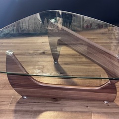 イサムノグチ コーヒーテーブル ガラステーブル リプロダクト の画像