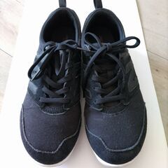 ニューバランススニーカーNew Balance USED中古　ブラック黒の画像