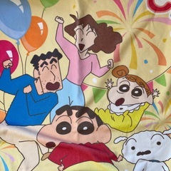 クレヨンしんちゃん ビッグ ブランケット の画像