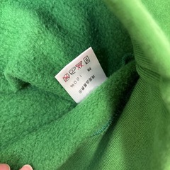 トレーナー　メンズ　緑　グリーンの画像