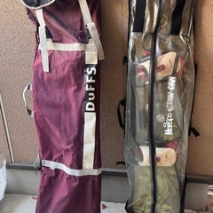 スノーボード2枚セット　Burton 他　袋付きの画像