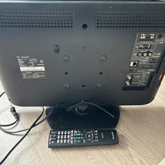 最終値下げ中！今日まで！SHARP AQUOS液晶カラーテレビ　22型　の画像