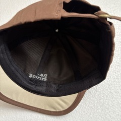 帽子　キャップ　46-50cm　ベビー　ブラウンの画像