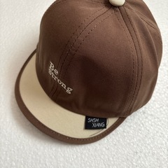 帽子　キャップ　46-50cm　ベビー　ブラウンの画像