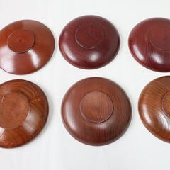 お引取り限定！！茶托いろいろ　６枚の画像