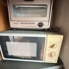 冷蔵庫、電子レンジ、オーブントースターの画像