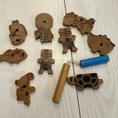 しまじろう　マグネット魚釣りの画像