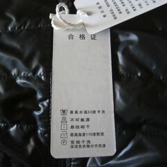 PENGAO フードダウンジャケット レディース L ブラック 新品未開封タグ付きの画像