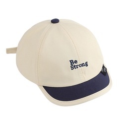 帽子 キャップ 46-50cm ベビー ホワイトの画像