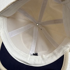 帽子 キャップ 46-50cm ベビー ホワイトの画像