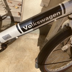 自転車！折りたたみ式！の画像