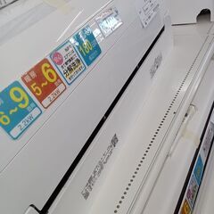 ★リユースのサカイ水戸店★ TOSHIBA ルームエアコン（大清快） RAS-J221AR 2.2kw 2022年製 室内機分解洗浄済み MT6668の画像