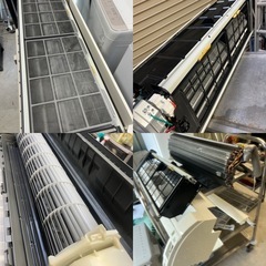 『分解洗浄済み』2020年製　日立ルームエアコン5.6kw(主に18畳)/凍結洗浄/200Vの画像