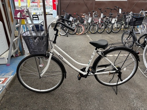 【ジャングル深井店】★自転車 ママチャリ アフィッシュ 26インチ 堺市（中区 堺区 東区 西区 南区 北区）和泉市 河内長野市 富田林市 松原市 狭山市 深井 【FU3073】