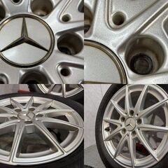 【YK iG65 205/55R16】スパイク【ベンツ W177 Aクラス 純正ホイール 16インチ 6.5J5HPCD112+44】23年製 ノーマルピン Bクラスにも (MTW401)クレジットカード QRコード決済可能の画像