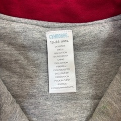 FIRE CHIEF GYMBOREE 18-24 ベビー服　トレーナー　ジャケットの画像