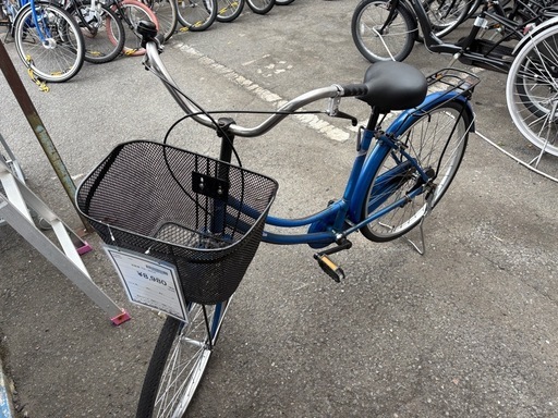 【ジャングル深井店】★自転車 ブルー 24インチ 堺市（中区 堺区 東区 西区 南区 北区）和泉市 河内長野市 富田林市 松原市 狭山