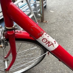 【ジャングル深井店】★自転車 赤 26インチ 堺市（中区 堺区 東区 西区 南区 北区）和泉市 河内長野市 富田林市 松原市 狭山市 深井 【FU3077】の画像