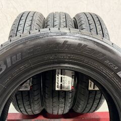 【新品】2025年製 YOKOHAMA BluEarth-Van RY55 155/80R14 88/86N LT 14インチ 夏タイヤ 4本 プロボックス サクシード等　(MTW402)クレジットカード QRコード決済可能の画像