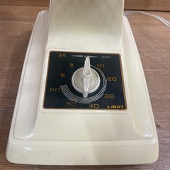【s2扇風機】昭和レトロ　LIGHT FANの画像