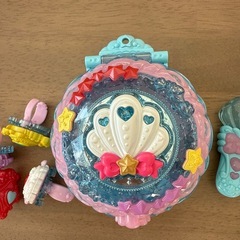プリキュア リングセット 貝殻型ケース付きの画像