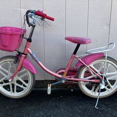 【長野県岡谷市大栄町より】ブリヂストン製　１８インチ子供車　最初の自転車に最適の画像