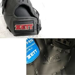 新品★ZETT ゼット 軟式用グローブ BDG3511 オールラウンドモデル 左投用 野球グラブ ブラック 黒 ☆札幌市 白石店 の画像