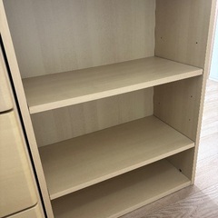 【0円】3段収納シェルフ　棚　引き出しの画像