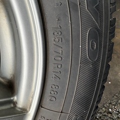 決まりました！TOYO スタッドレス　アルミホイール 185 70 14 2020年製の画像