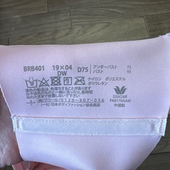 ワコール　ブラジャー　D75の画像