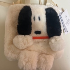 【新品未使用】SNOOPYフワフワバッグの画像