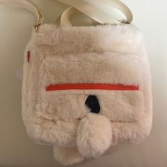 【新品未使用】SNOOPYフワフワバッグの画像